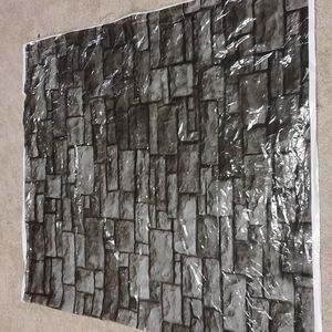 - Listing photo plastic for resellers brick background floor photo back